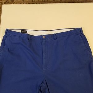 Polo Ralph Lauren, 100% cotton, twill shorts, royal blue, 9" inseam